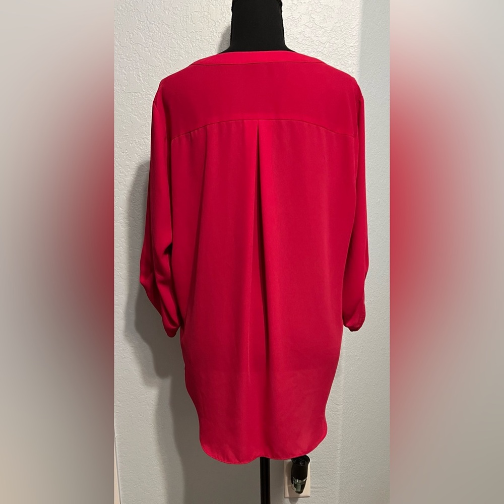 Chaus Rose Pink Blouse EUC - Picture 3 of 4